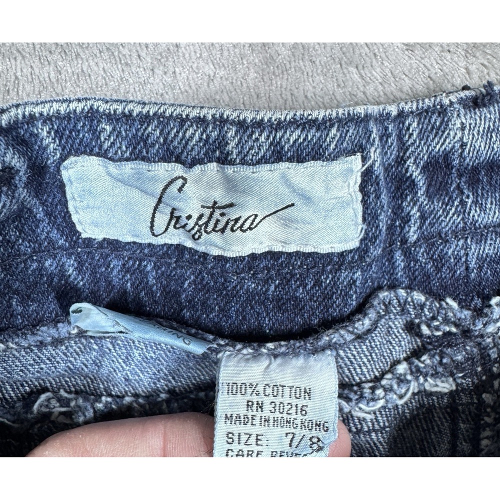 Christina Vintage Mom Jeans Womens 8 High Rise Pleated Tapered No Back Pockets - Picture 3 of 8